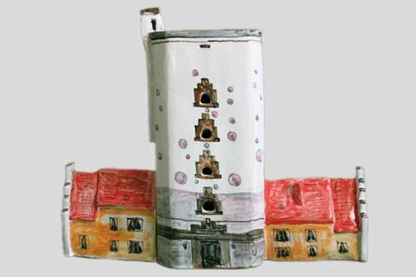 Keramik-Wasserturm